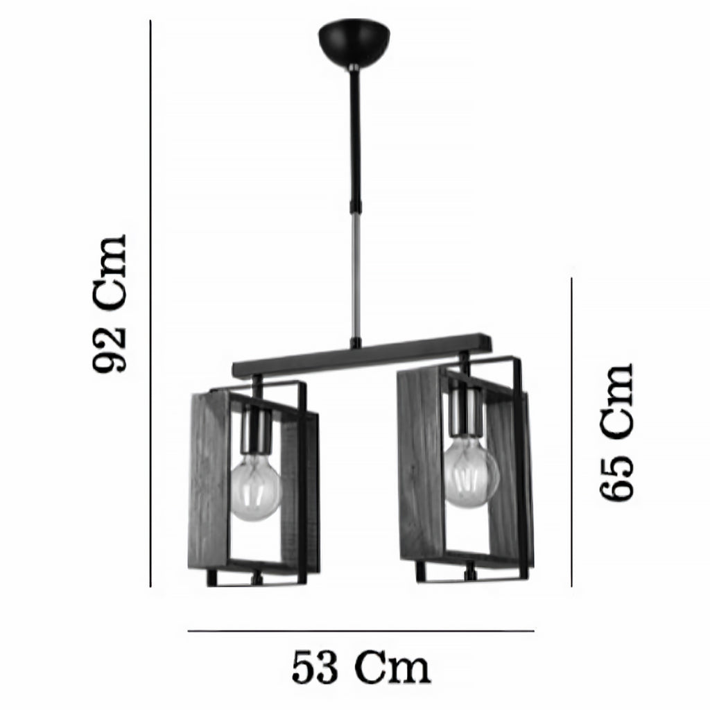No:43 Sıralı Avize (2'li)