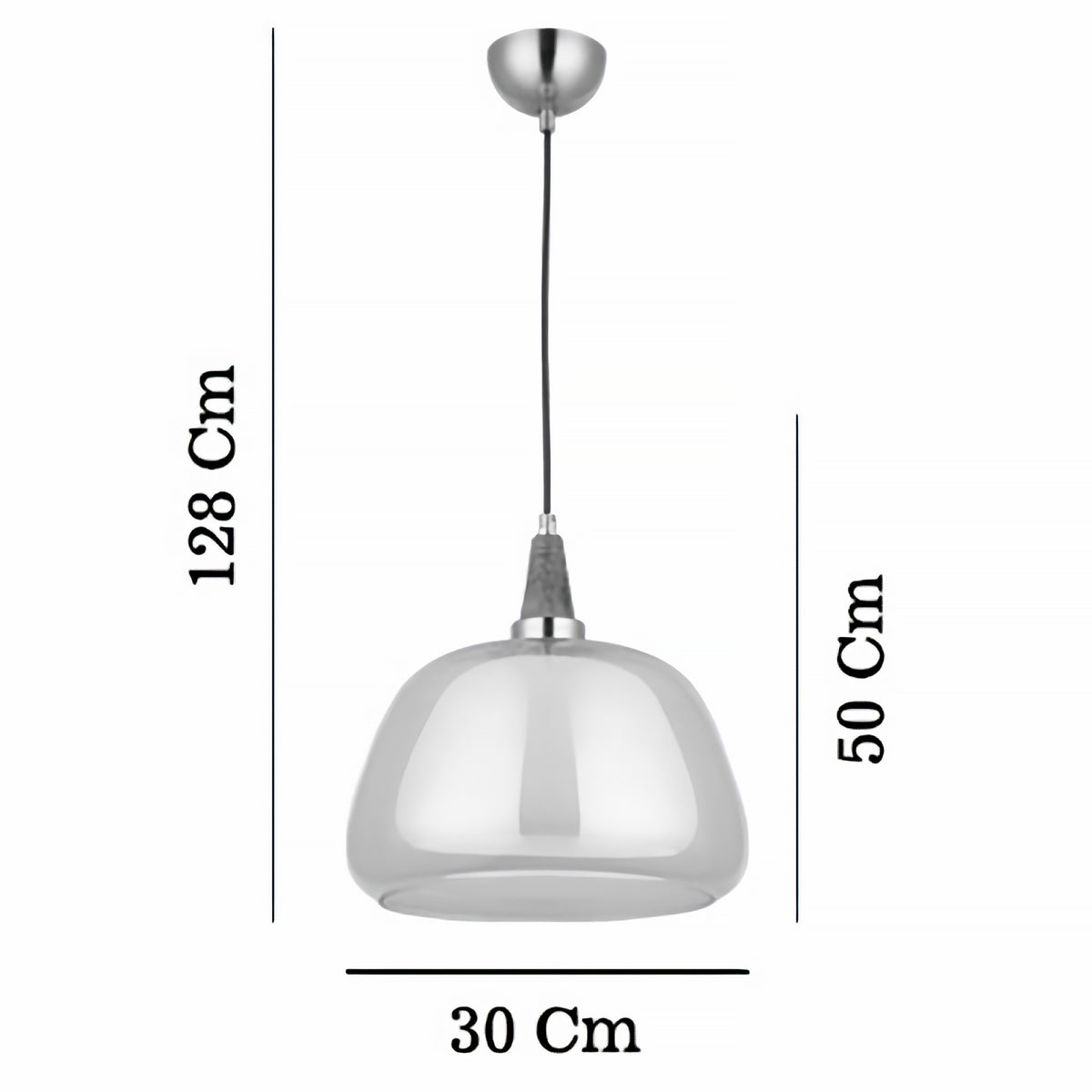No:17 Sarkıt Avize (30 cm)