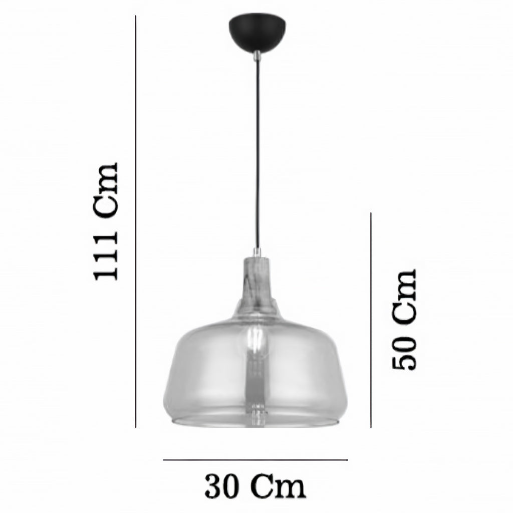 No:21 Sarkıt Avize (30 cm)