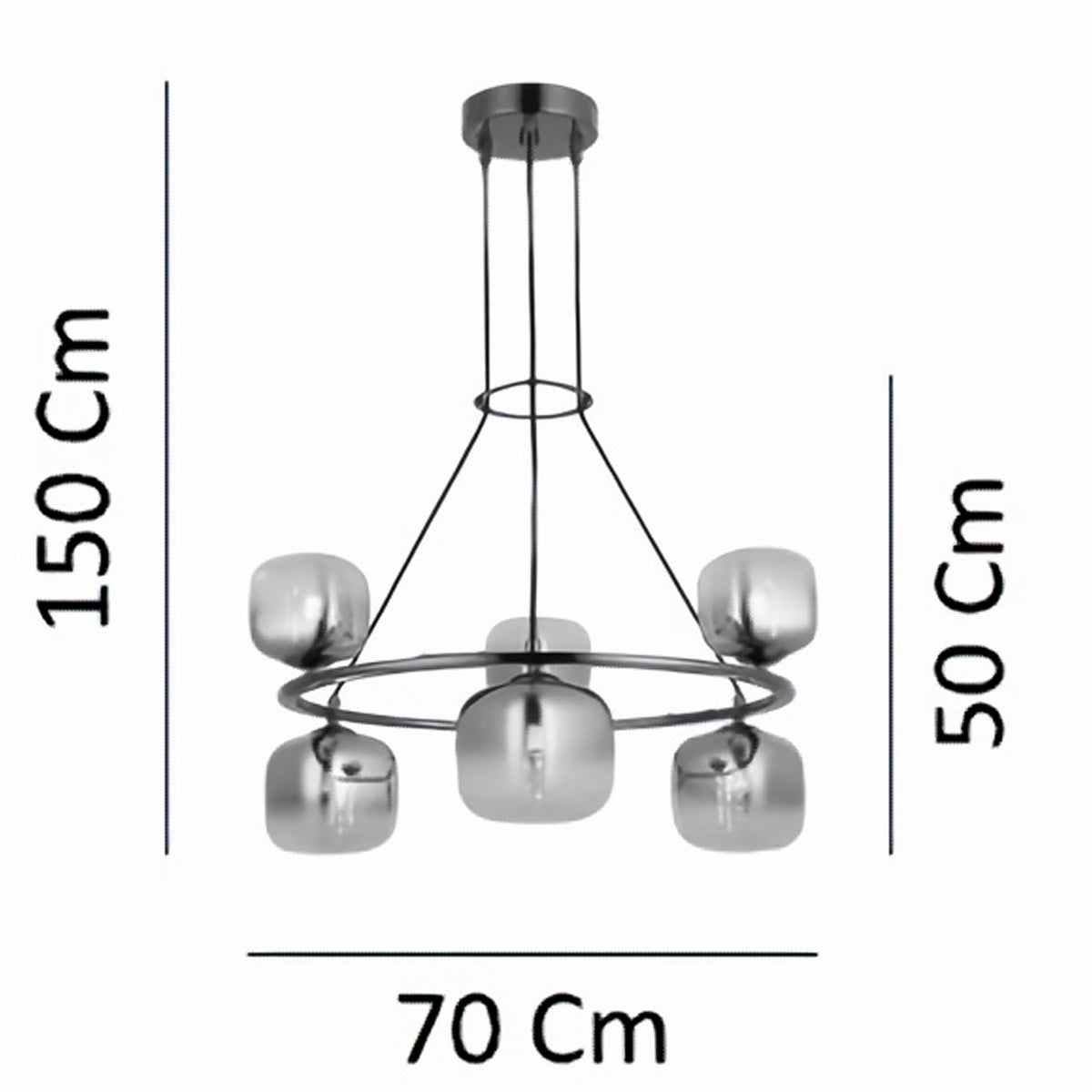 No:342 Avize (6'lı)