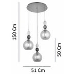 No:338 Sarkıt Avize (3'lü)