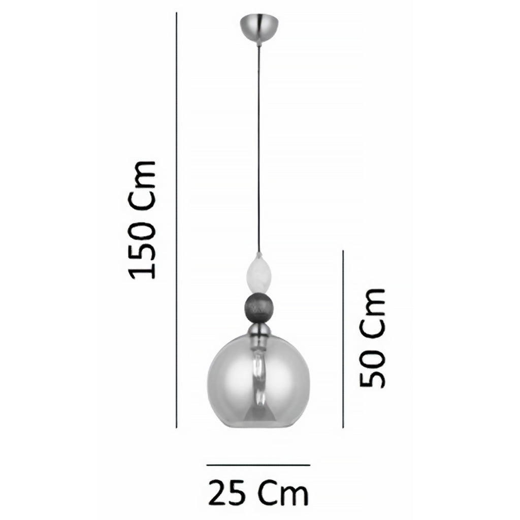 No:338 Sarkıt Avize (25 cm)