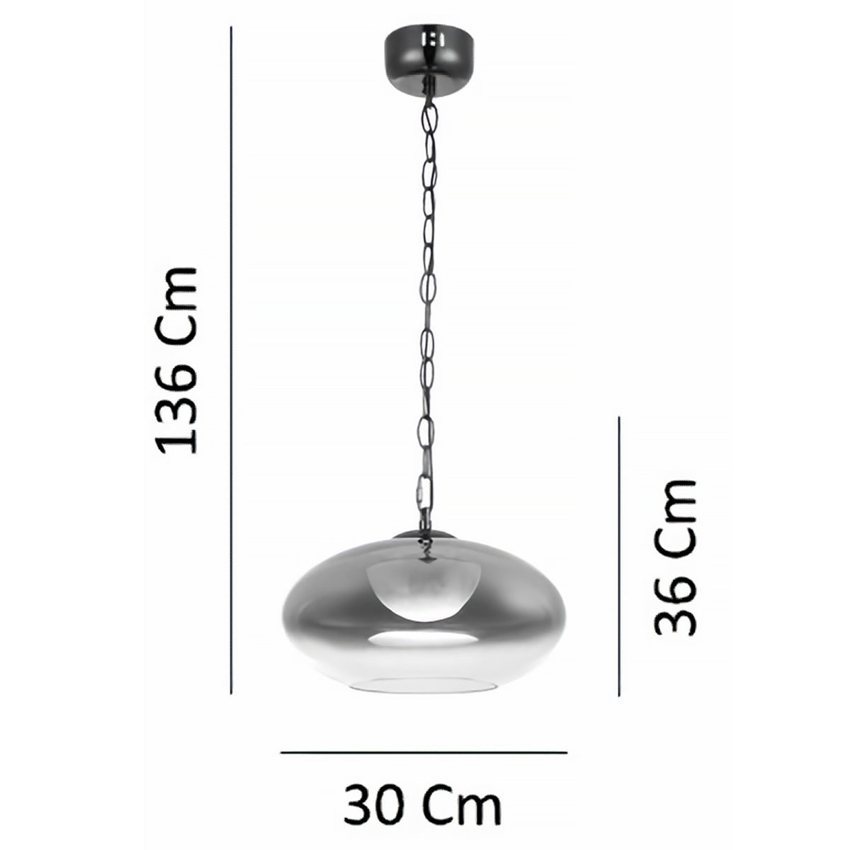 No:337 Sarkıt Avize (30 cm)