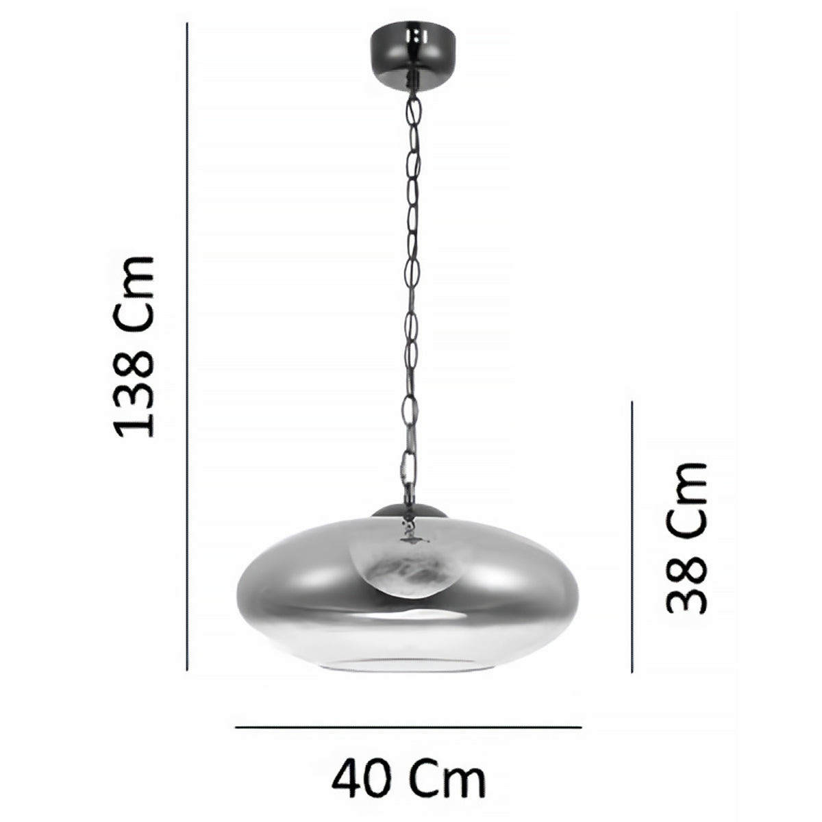 No:337 Sarkıt Avize (40 cm)